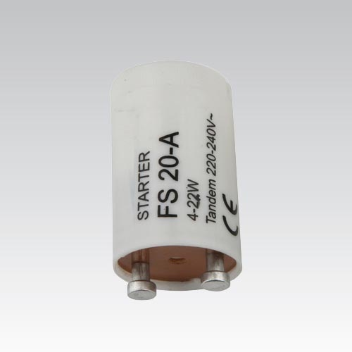 Bujía incandescente de arranque fluorescente TANDEM 4-22W 230V