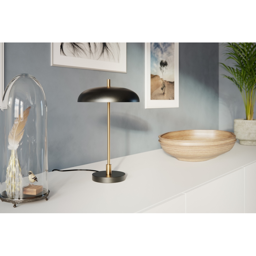 ByRydens - Lámpara de mesa SHELBY 3xG9/5W/230V negro/dorado
