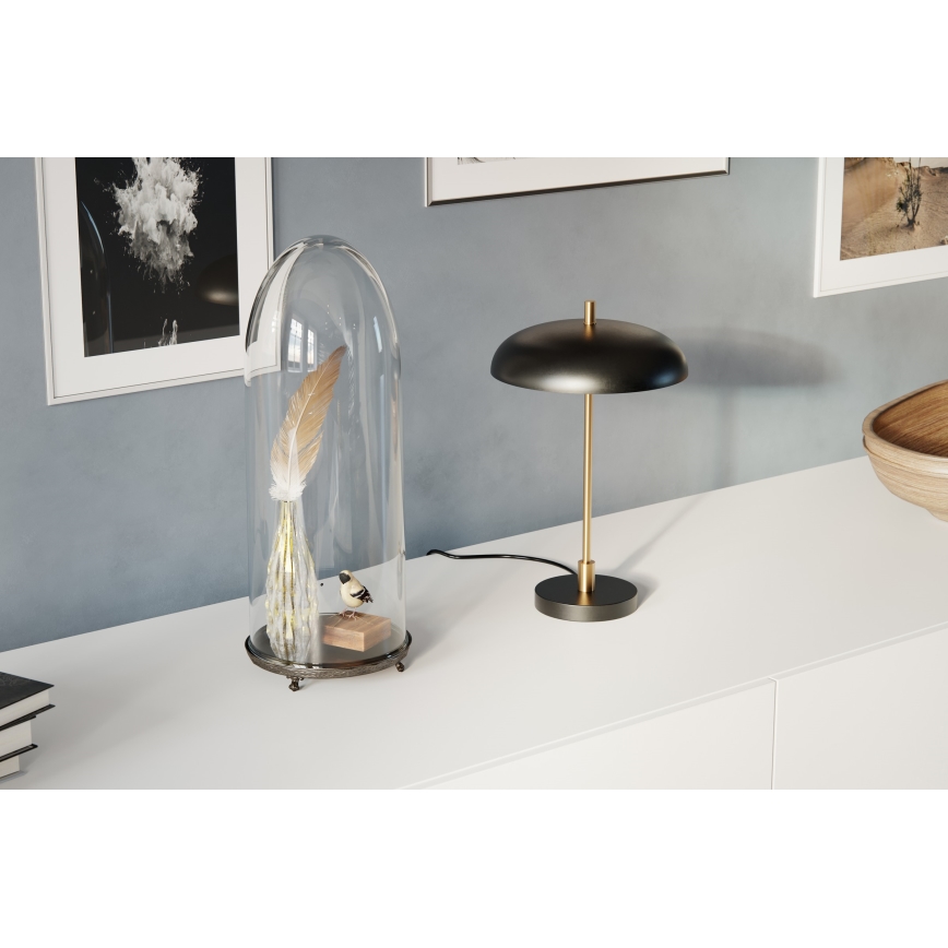 ByRydens - Lámpara de mesa SHELBY 3xG9/5W/230V negro/dorado
