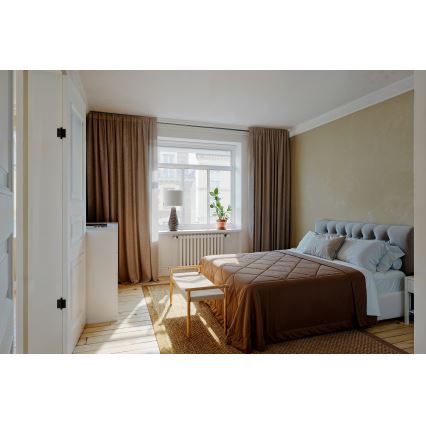 ByRydens - Lámpara de mesa BARTHA 1xE27/8W/230V beige