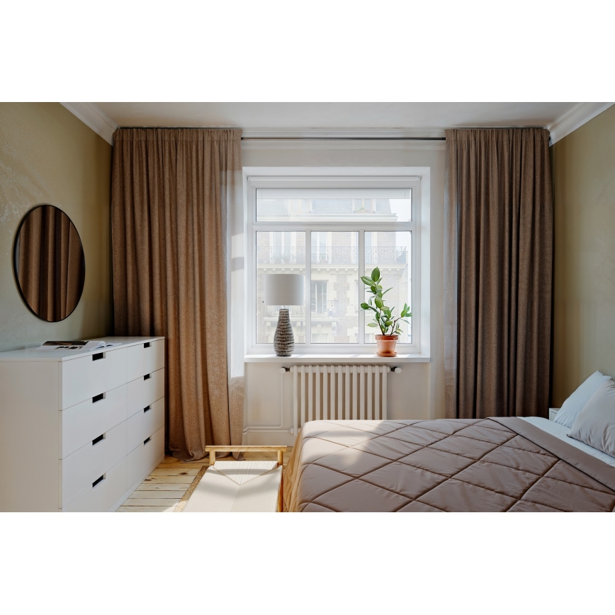 ByRydens - Lámpara de mesa BARTHA 1xE27/8W/230V beige
