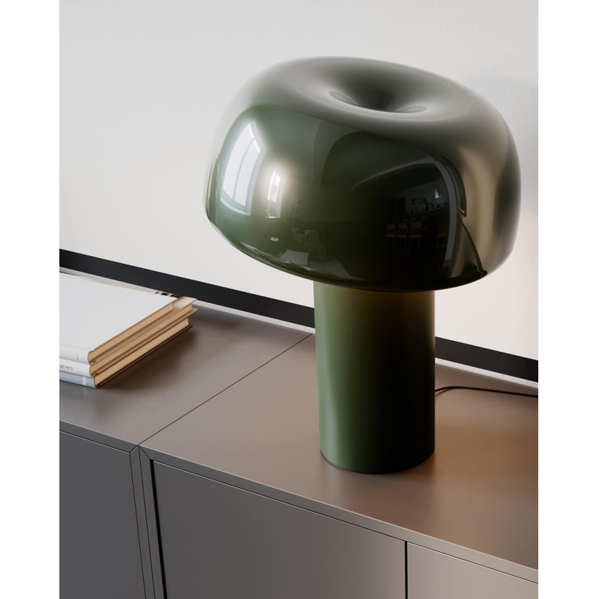 ByRydens - Lámpara de mesa LEAN ON ME 1xE27/8W/230V verde