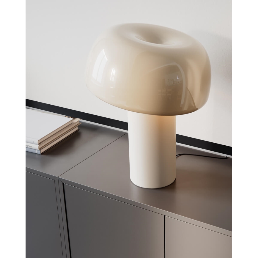 ByRydens - Lámpara de mesa LEAN ON ME 1xE27/8W/230V color crema