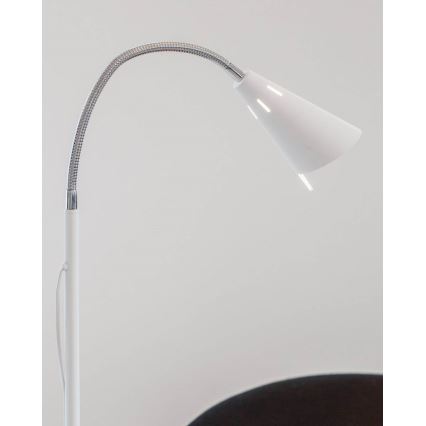 ByRydens - Lámpara de pie BEST 1xE14/5W/230V blanca