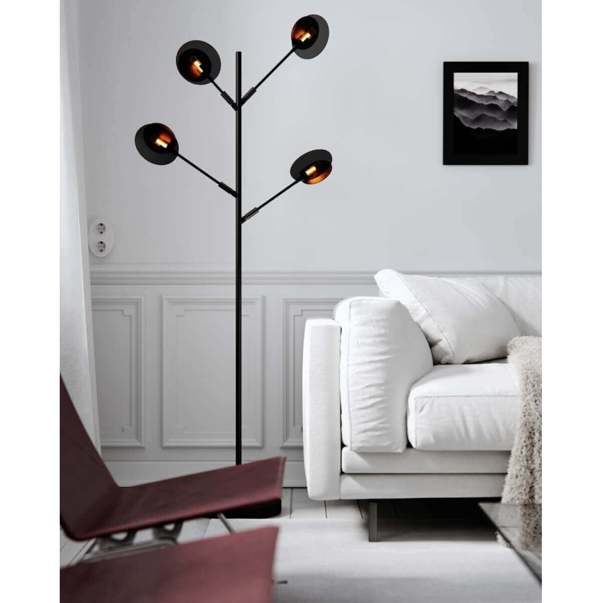 ByRydens - Lámpara de pie TURNO 1xG9/4W/230V