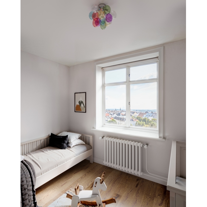 ByRydens - Lámpara de techo GROSS 3xG9/4W/230V multicolor, diámetro 30 cm