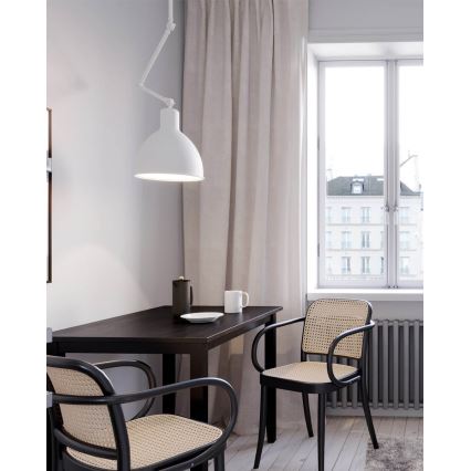ByRydens - Lámpara de techo con varilla BAZAR 1xE27/5W/230V blanca