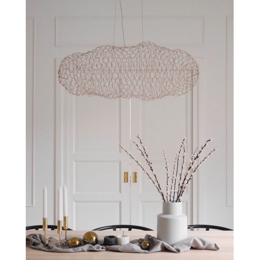 ByRydens - Lámpara LED colgante HAYDEN LED/15W/230V dorado