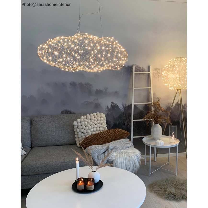 ByRydens - Lámpara LED colgante HAYDEN LED/15W/230V dorado