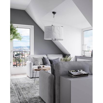 ByRydens - Lámpara colgante con cable SOFTY 1xE27/5W/230V