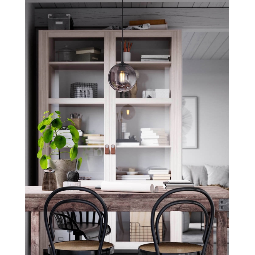 ByRydens - Lámpara colgante con cable BOYLE 1xE27/5W/230V
