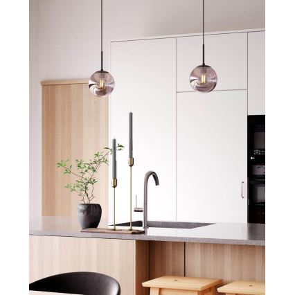 ByRydens - Lámpara colgante con cable BOYLE 1xE27/5W/230V