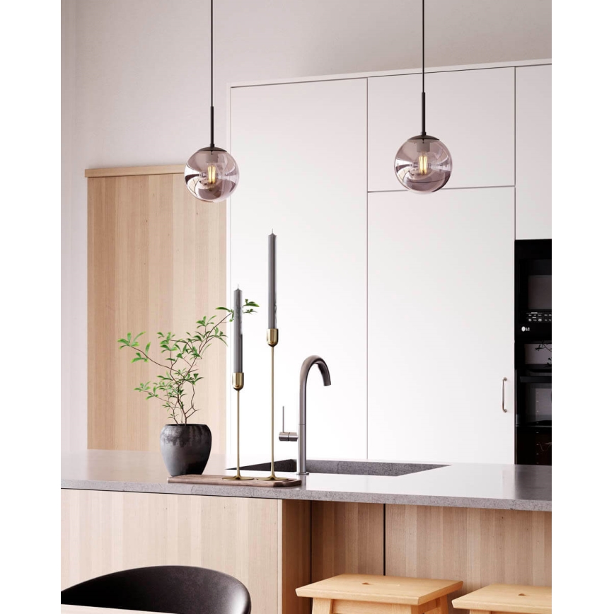 ByRydens - Lámpara colgante con cable BOYLE 1xE27/5W/230V