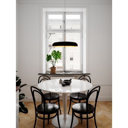 ByRydens - Lámpara colgante SHELBY 3xG9/5W/230V negro diá. 50 cm