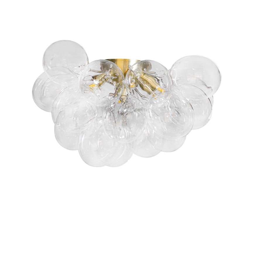 ByRydens - Lámpara de techo GROSS 6xG9/5W/230V transparente Ø 50 cm