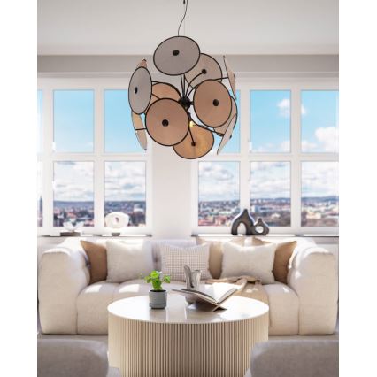 ByRydens - Lámpara colgante con cable CAPPELLO 4xE14/5W/230V