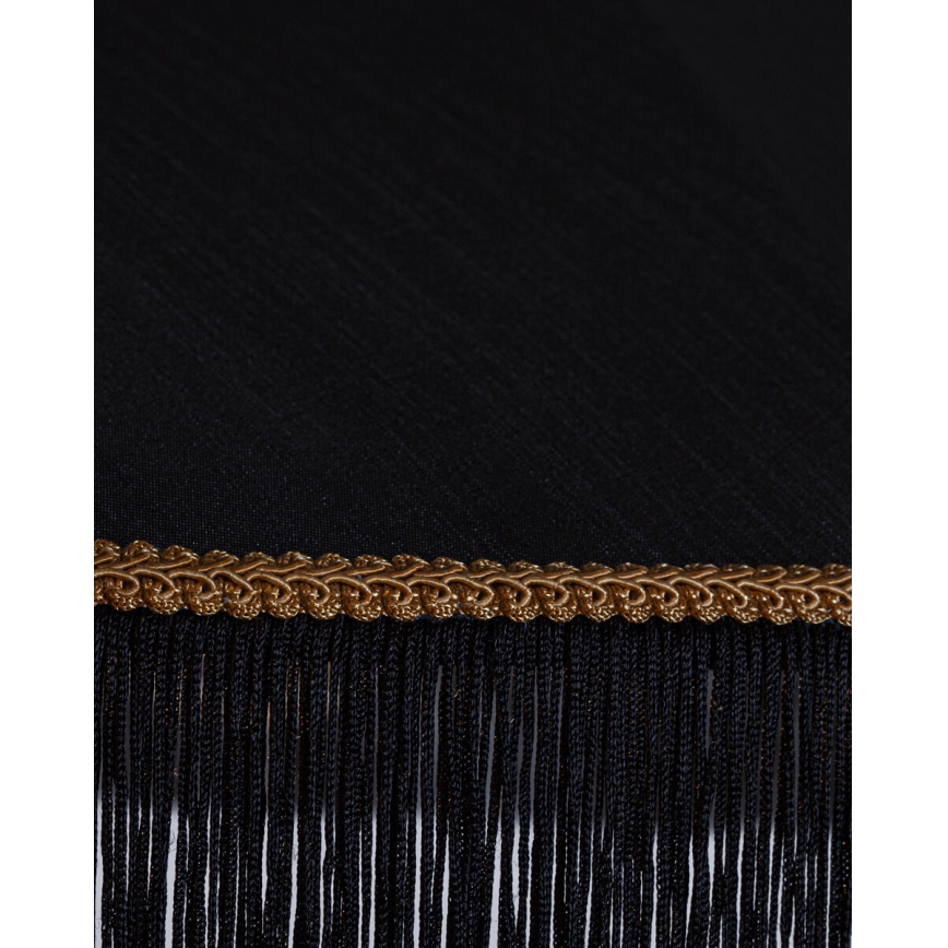 ByRydens - Lámpara colgante con cable FRANCIS 1xE27/5W/230V negra