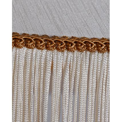 ByRydens - Lámpara colgante FRANCIS con cable 1xE27/5W/230V color crema