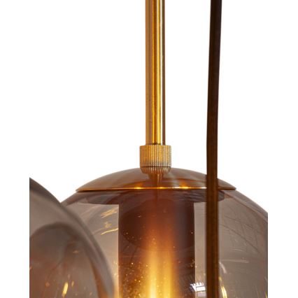 ByRydens - Lámpara colgante con cable LAURA 7xE27/8W/230V