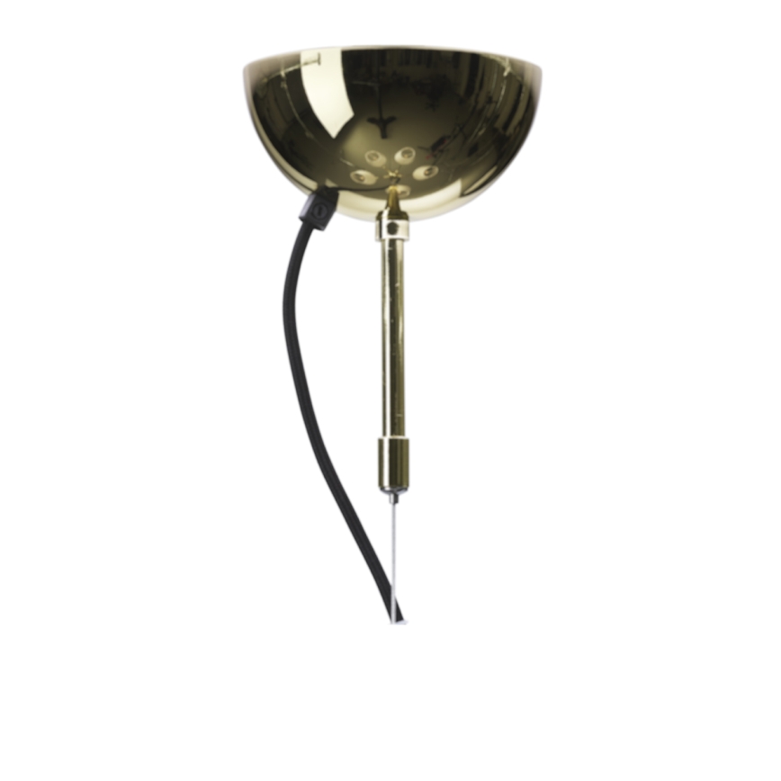 ByRydens - Lámpara colgante con cable LYNF 5xE14/8W/230V latón/blanco