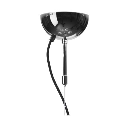 ByRydens - Lámpara colgante de cable LYNF 5xE14/8W/230V cromo brillante/blanco