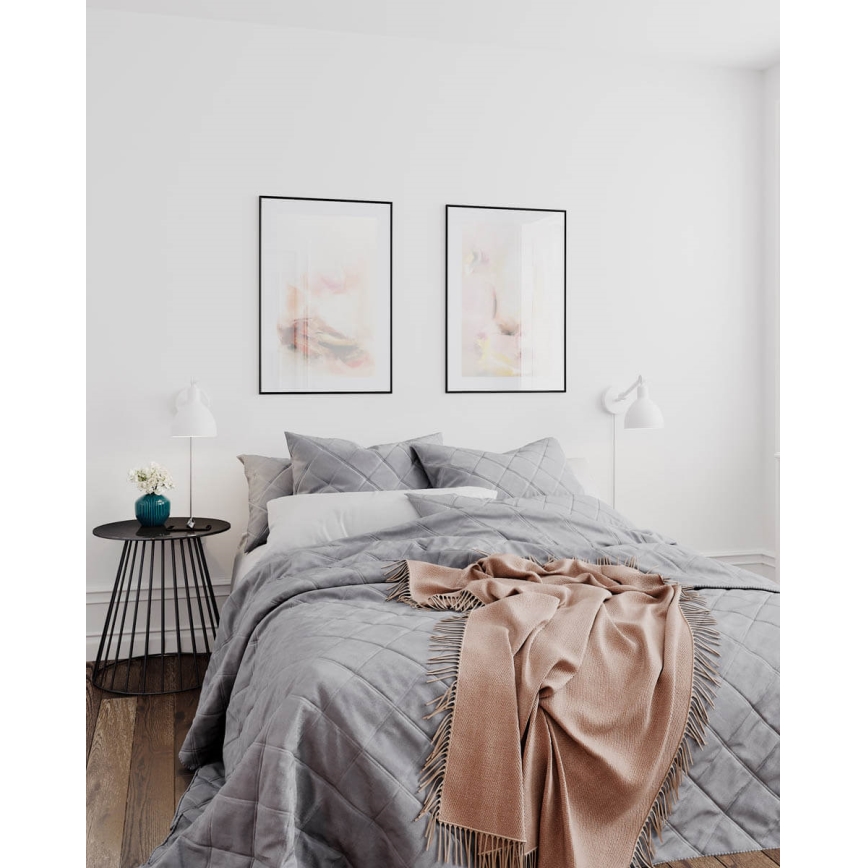 ByRydens - Aplique de pared BAZAR 1xE27/5W/230V blanco