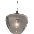 ByRydens - Lámpara colgante BELLISSIMO 1xE27/8W/230V ahumado/negro diá. 40 cm