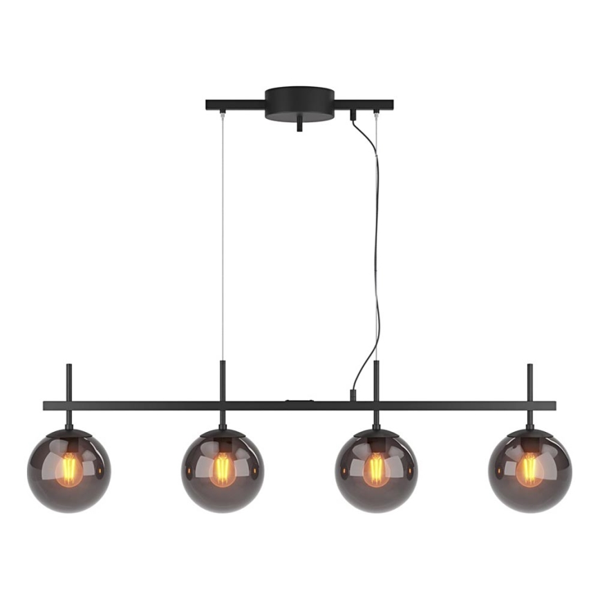 ByRydens - Lámpara colgante con cable BOYLE 4xE27/8W/230V