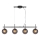 ByRydens - Lámpara colgante con cable BOYLE 4xE27/8W/230V