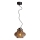 ByRydens - Lámpara colgante con cable DOLORES 1xE27/5W/230V