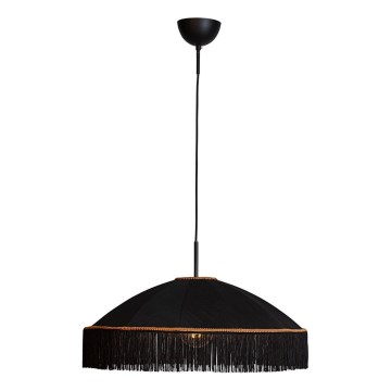 ByRydens - Lámpara colgante con cable FRANCIS 1xE27/5W/230V negra