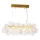 ByRydens - Lámpara colgante con cable GROSS BAR 8xG9/4W/230V transparente