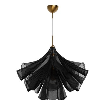 ByRydens - Lámpara colgante con cable JULIETTE 1xE27/8W/230V negra