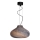 ByRydens - Lámpara colgante con cable MIRA 1xE27/5W/230V marrón