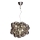 ByRydens - Lámpara colgante GROSS 8xG9/4W/230V ahumado/negro diá. 50 cm