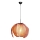 ByRydens - Lámpara colgante LOU LOU 1xE27/5W/230V rosa diá. 80 cm