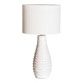ByRydens - Lámpara de mesa BARTHA 1xE27/8W/230V color crema