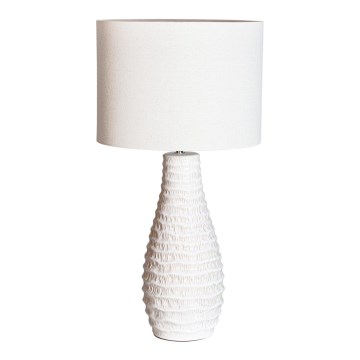 ByRydens - Lámpara de mesa BARTHA 1xE27/8W/230V color crema