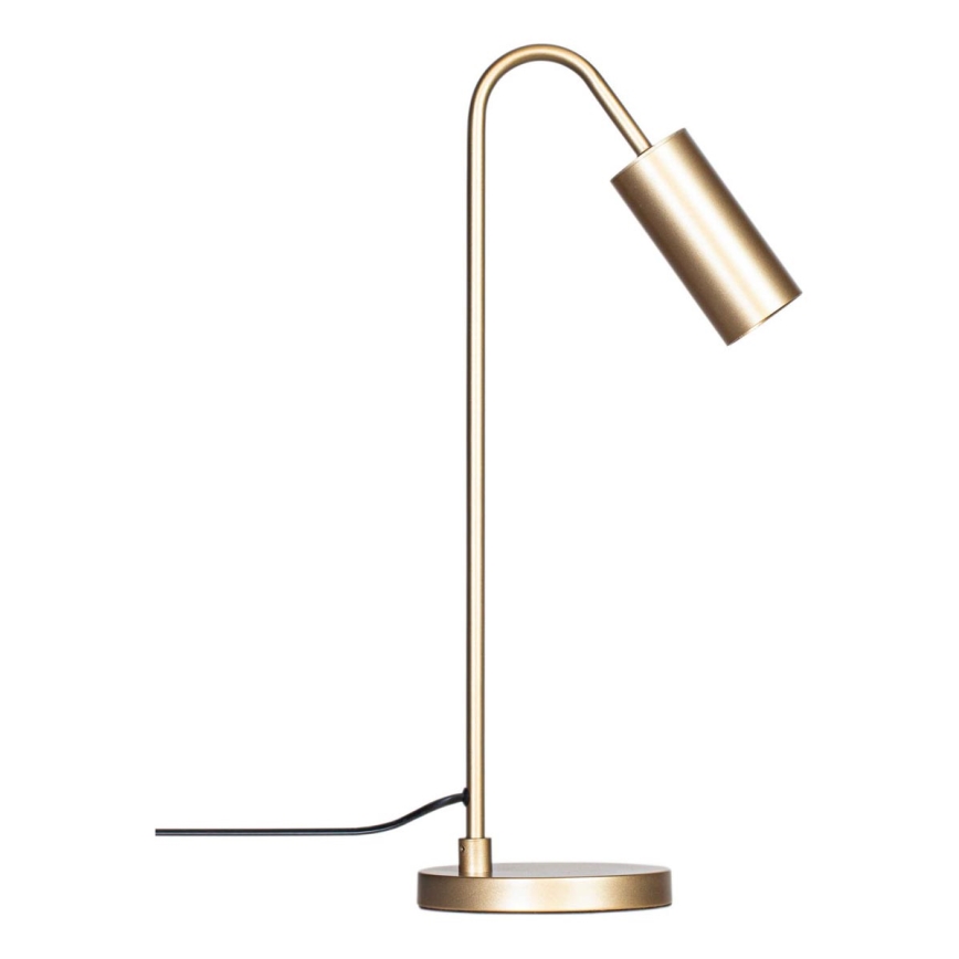 ByRydens - Lámpara de mesa CURVE 1xGU10/7W/230V dorada