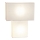 ByRydens - Lámpara de mesa iSQUARE 1xE27/8W/230V blanca