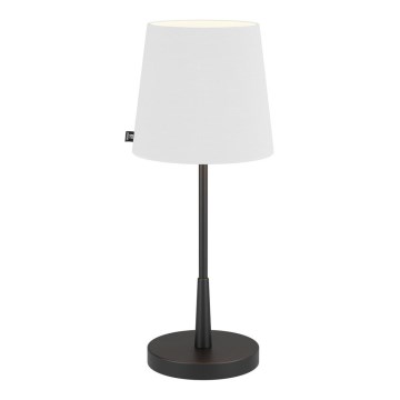 ByRydens - Lámpara de mesa LUMI 1xE27/8W/230V blanca/negra 48,5 cm