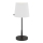 ByRydens - Lámpara de mesa LUMI 1xE27/8W/230V blanca/negra 48,5 cm
