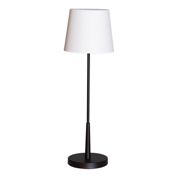 ByRydens - Lámpara de mesa LUMI 1xE27/8W/230V blanca/negra 68,5 cm