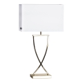 ByRydens - Lámpara de mesa OMEGA 1xE27/5W/230V blanco/latón
