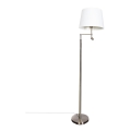 ByRydens - Lámpara de pie LED ORLANDO 1xE27/5W/230V + LED/3W blanca/bronce Ø 36 cm