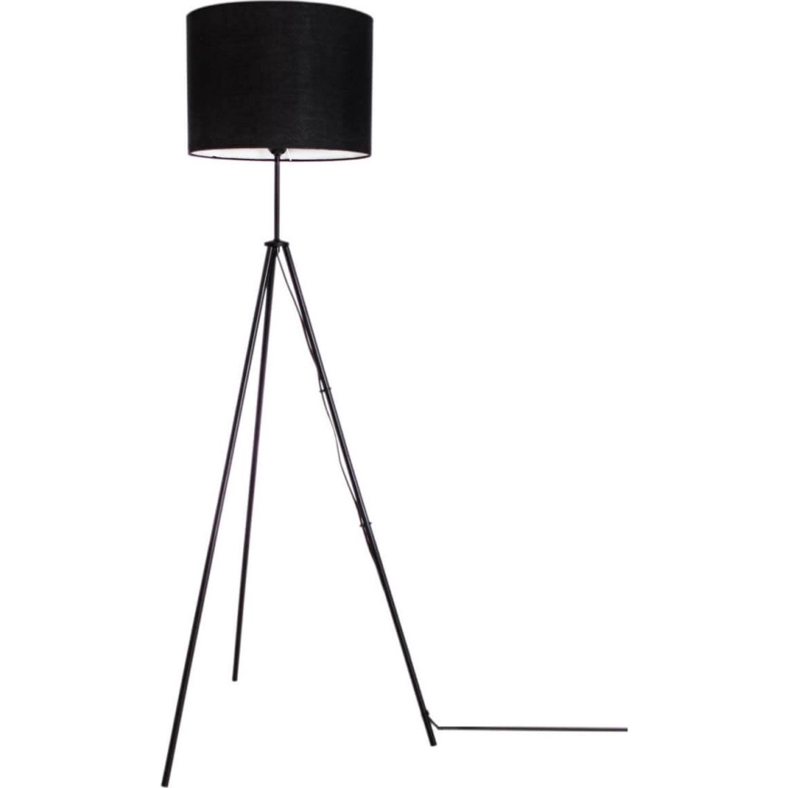 ByRydens - Lámpara de pie RINA 1xE27/5W/230V negra