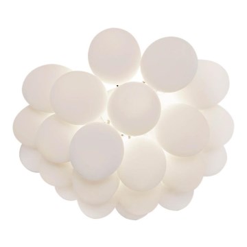 ByRydens - Plafón GROSS 6xG9/5W/230V blanco diá. 50 cm