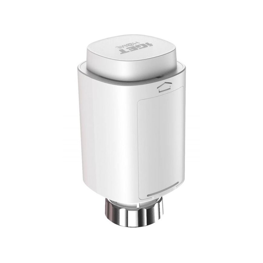 Cabezal termostático inteligente con pantalla LED 2xAA/3V Zigbee
