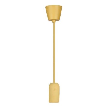 Cable de alimentación 1xE27/60W/230V concreto/beige