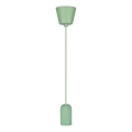 Cable de alimentación 1xE27/60W/230V concreto/verde